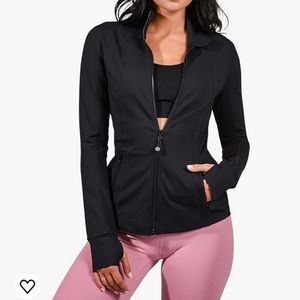 90 Degree By Reflex Women’s Lightweight, Full Zip Running Track Jacket